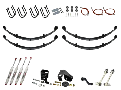Rusty's Wrangler YJ kit balestre 4'' avanzato